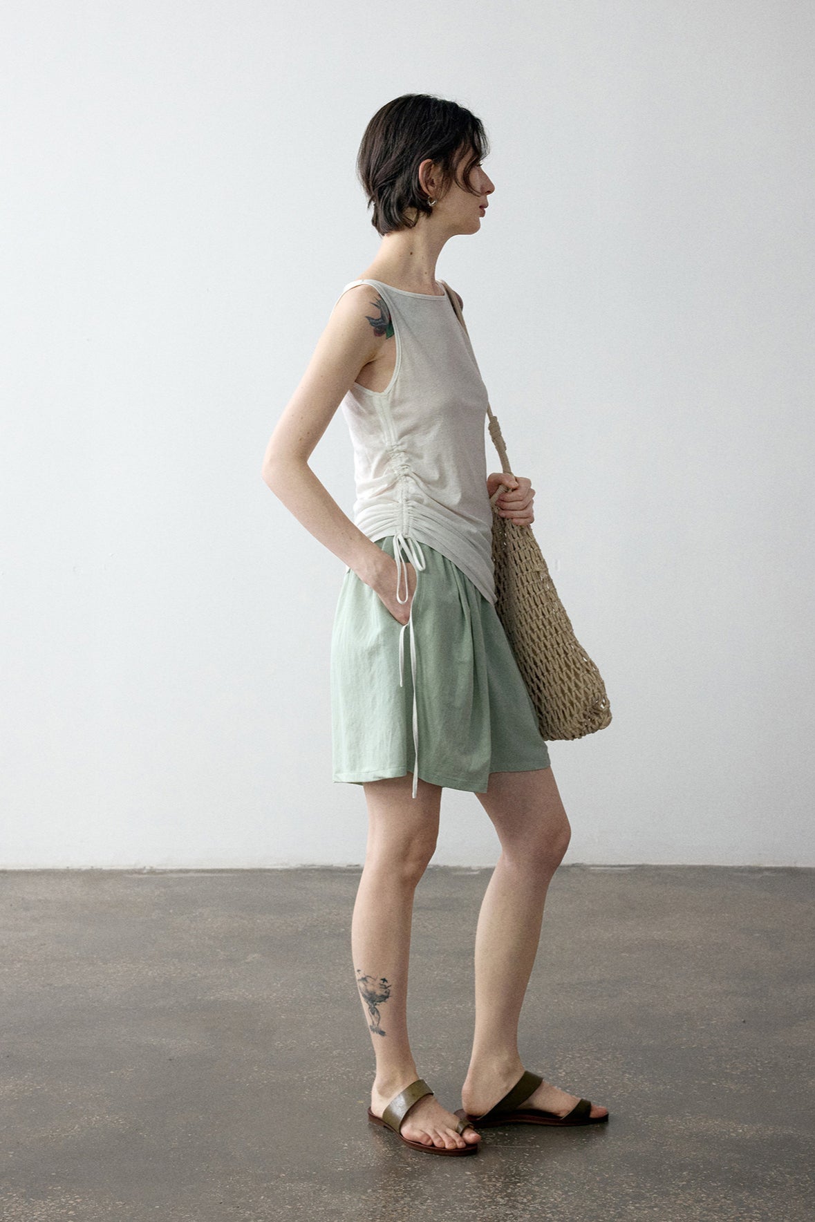 Lyocell blend soft and smooth vest top | 5 color