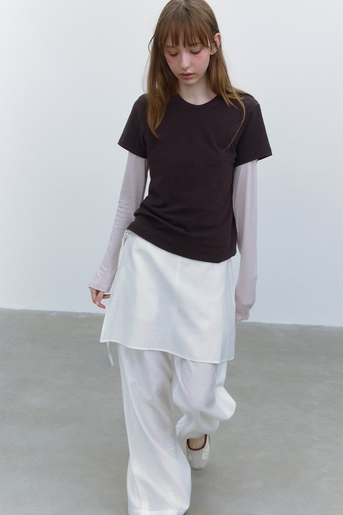 Lyocell blend cloud-soft two-piece set pants | 2 color