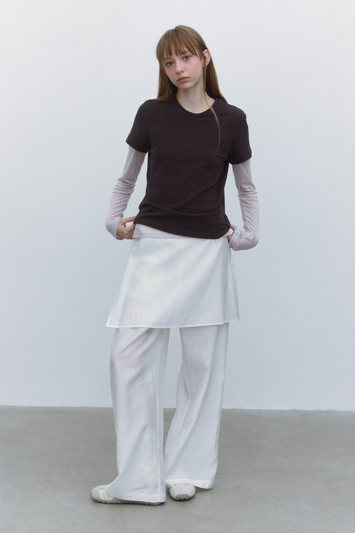Lyocell blend cloud-soft two-piece set pants | 2 color
