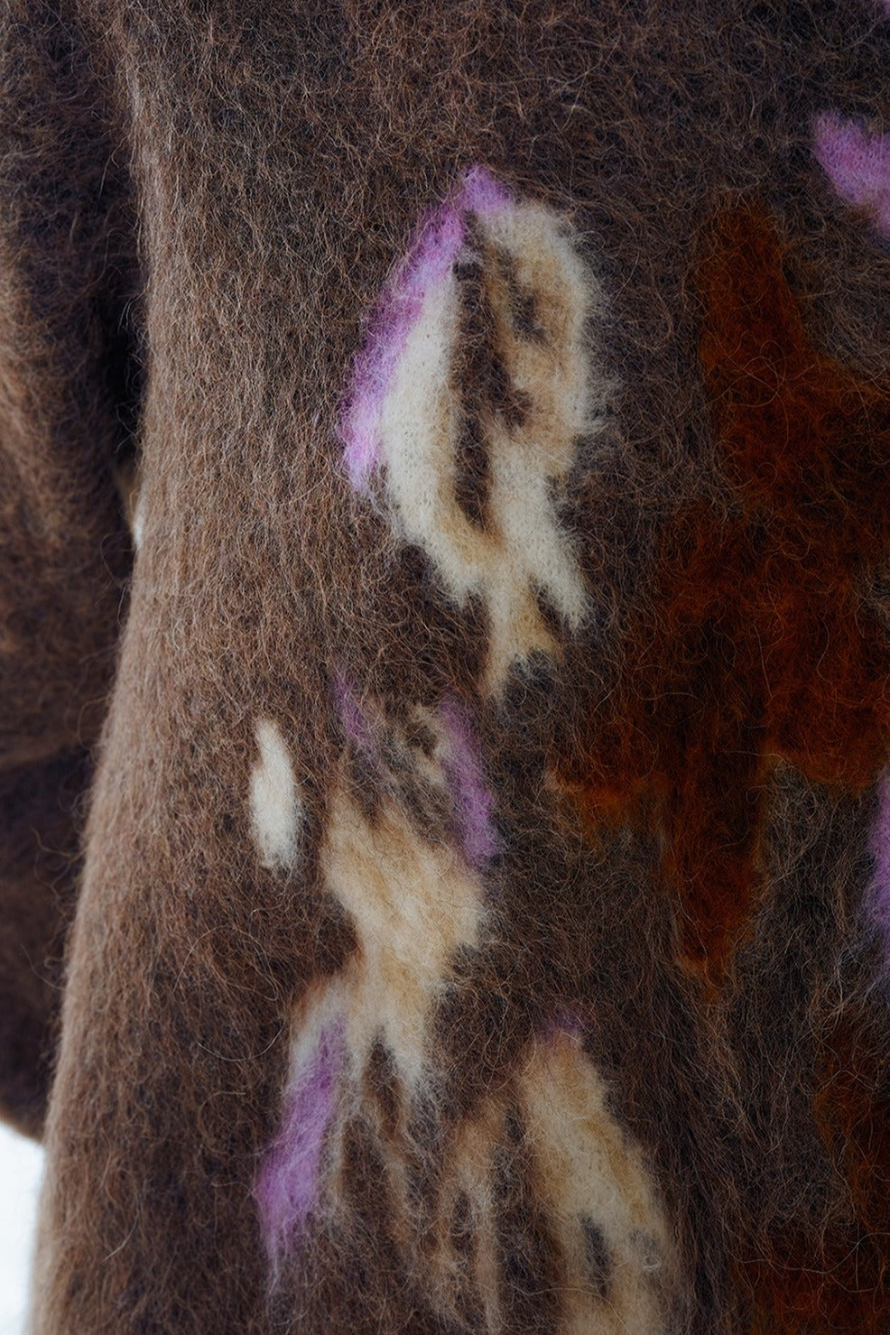 Alpaca blend soft and cozy jacquard sweater | 4 color