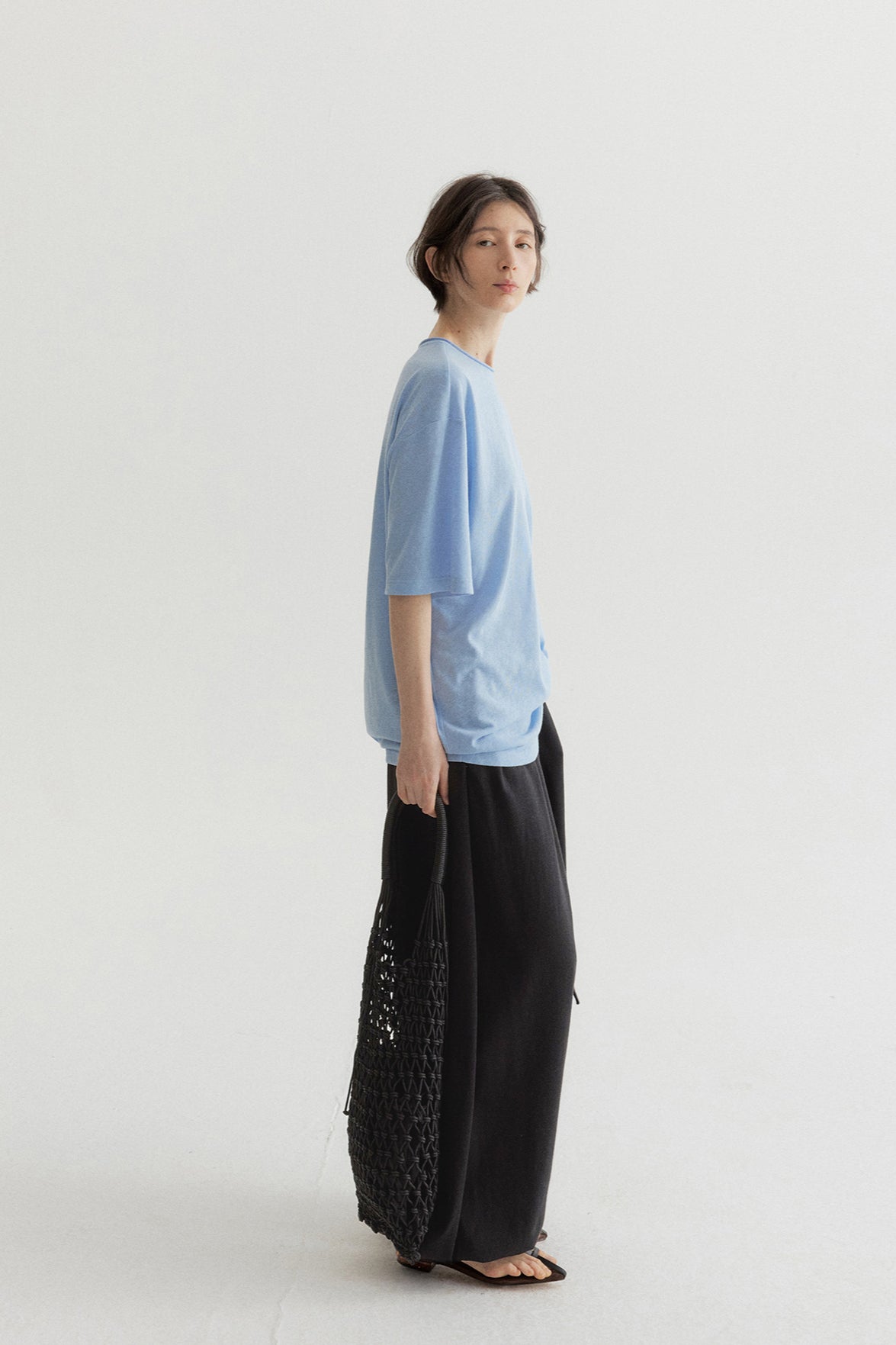 Cotton blend relaxed-fit soft T-shirt | 6 color