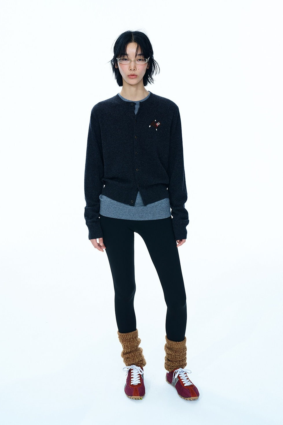 100% wool dog pattern sweater | 6 color