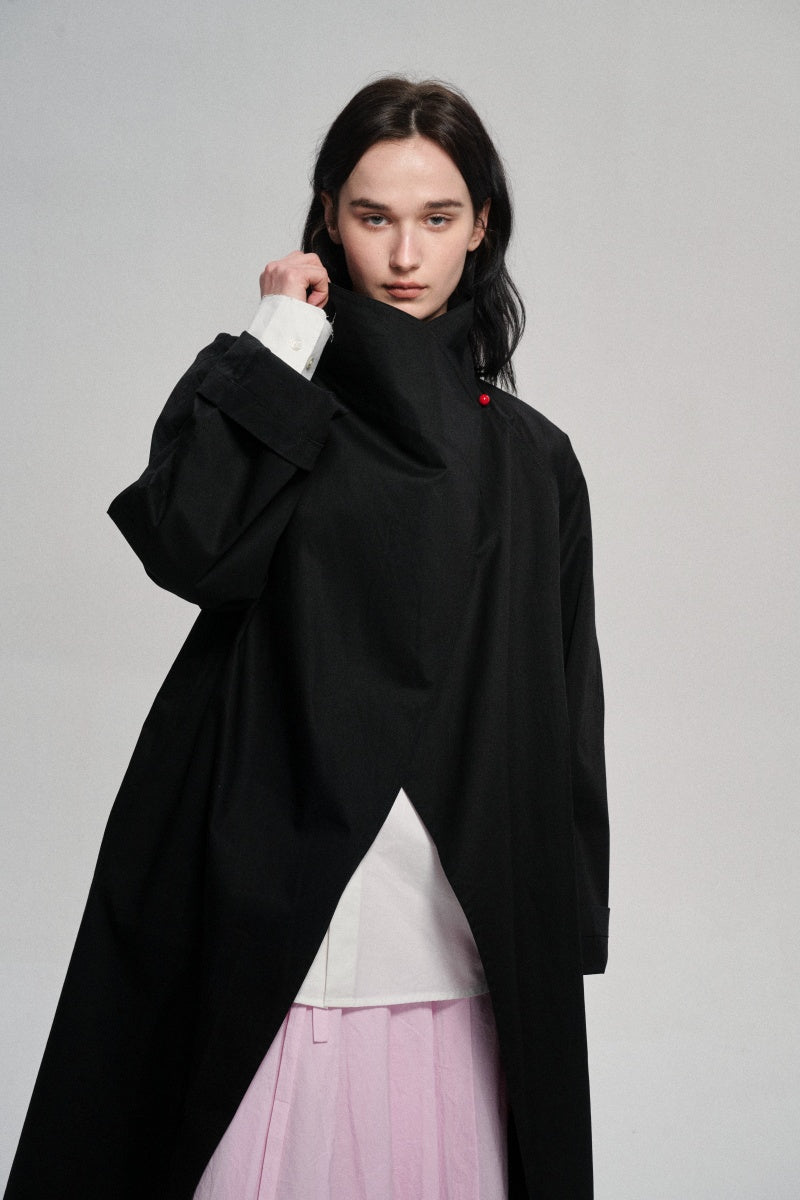 Gabardina de silueta estructurada 100% algodón | 2 colores