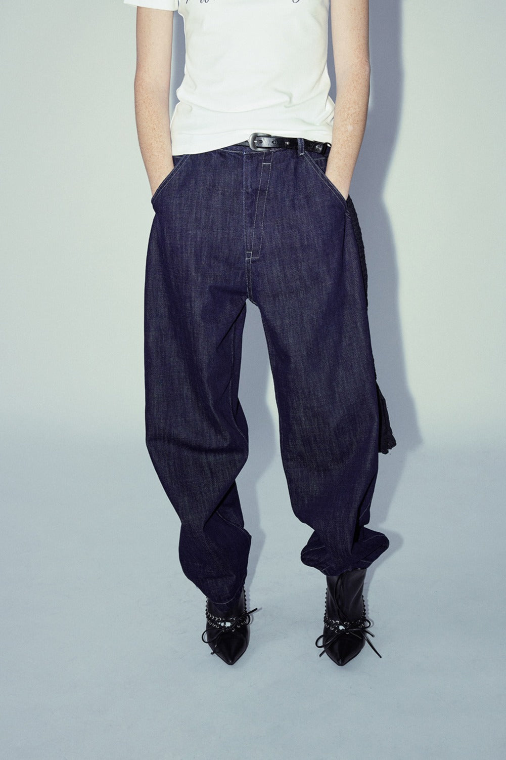 Jeans holgados estilo baggy 100% algodón | 2 colores