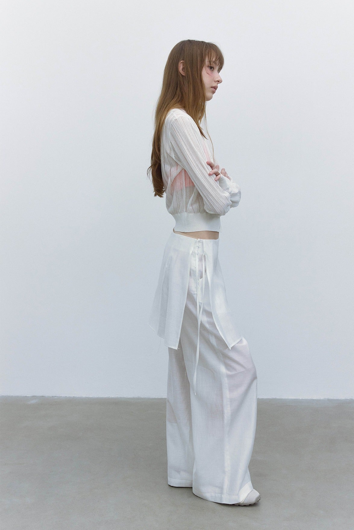 Lyocell blend cloud-soft two-piece set pants | 2 color