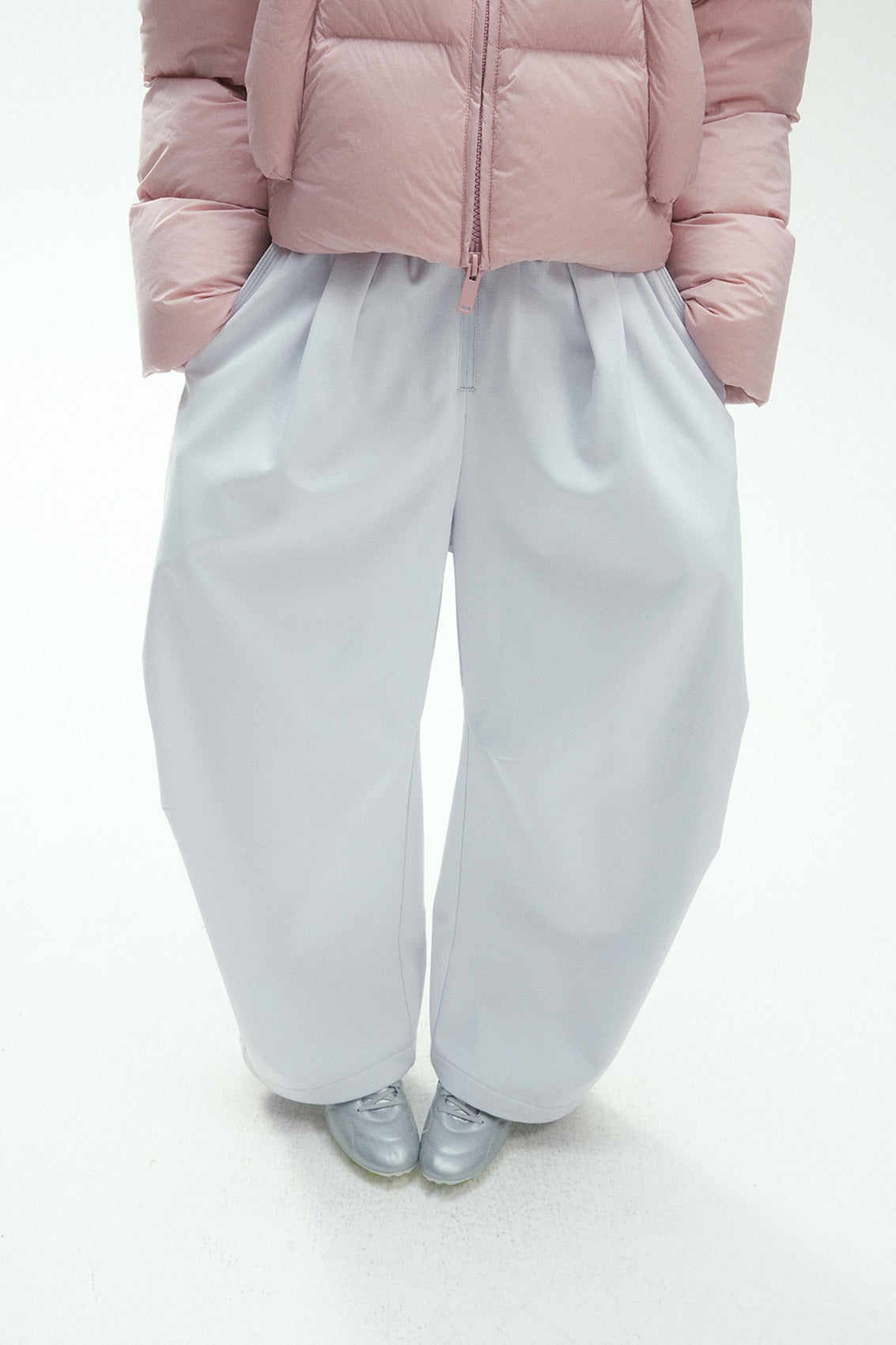 Cómodo pantalón de chándal de polar estilo paracaídas | 3 colores