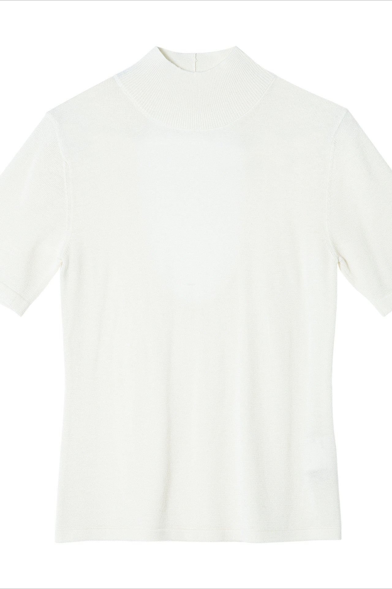 T-shirt dos nu en laine mélangée | 4 couleurs