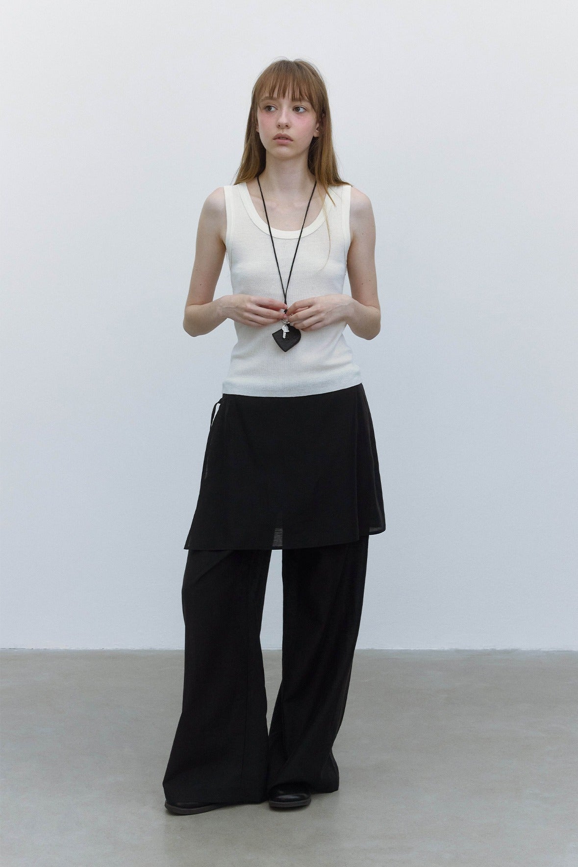 Lyocell blend cloud-soft two-piece set pants | 2 color