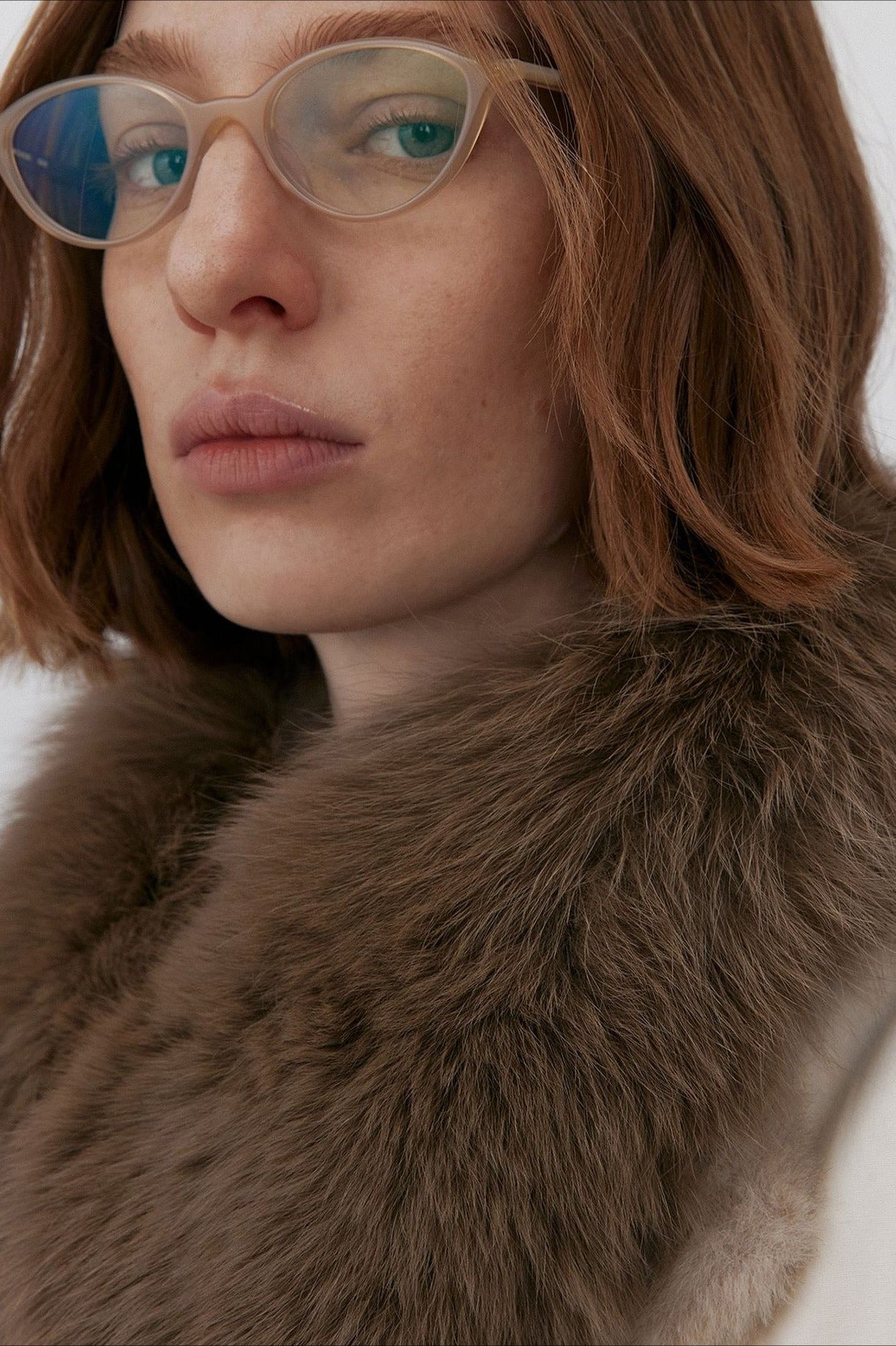 Fox fur fluffy soft touch scarf | 3 color