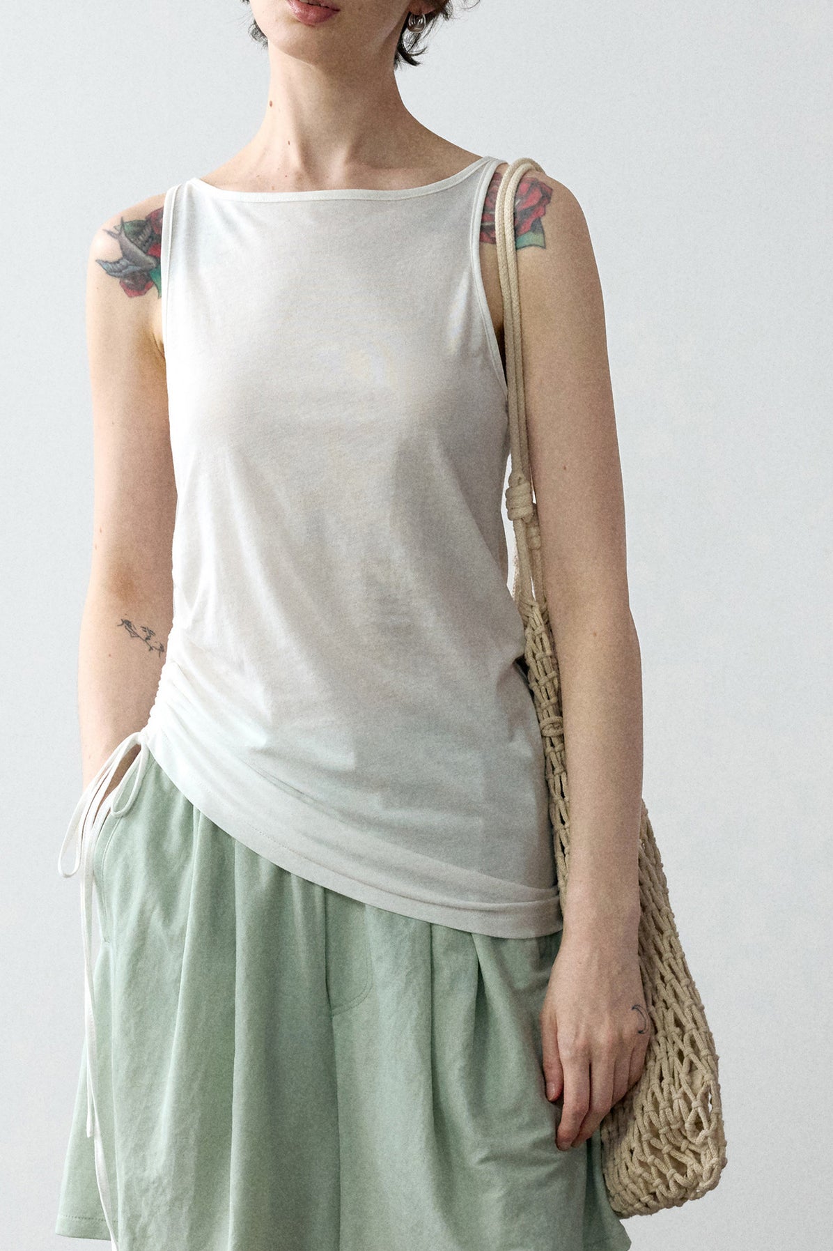 Lyocell blend soft and smooth vest top | 5 color