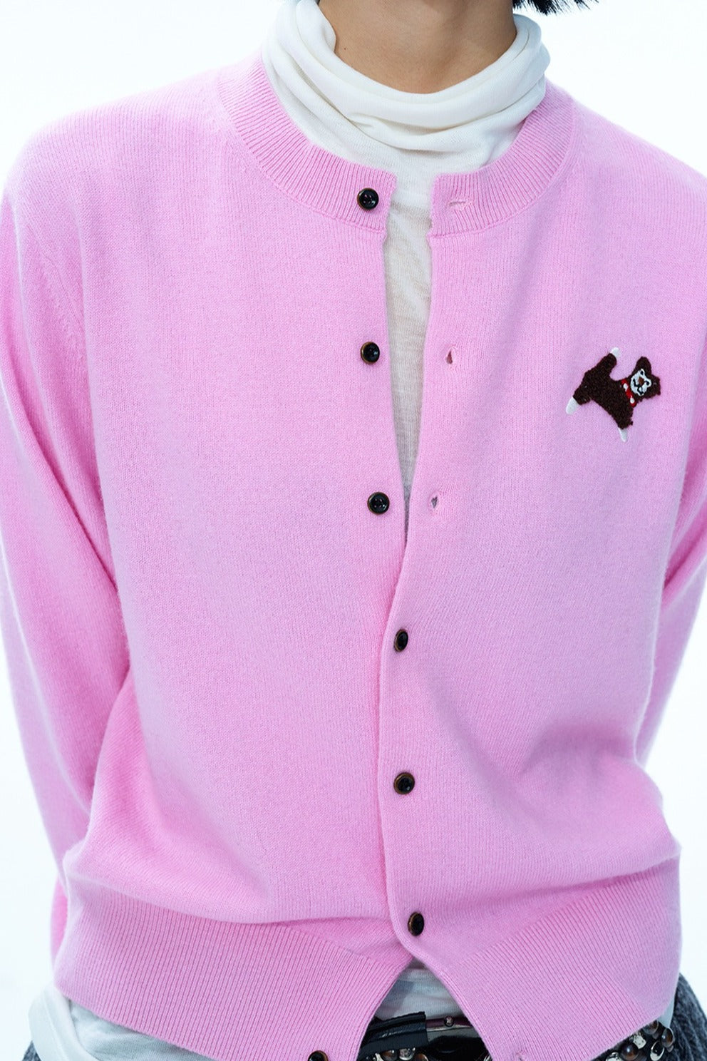 100% wool dog pattern sweater | 6 color