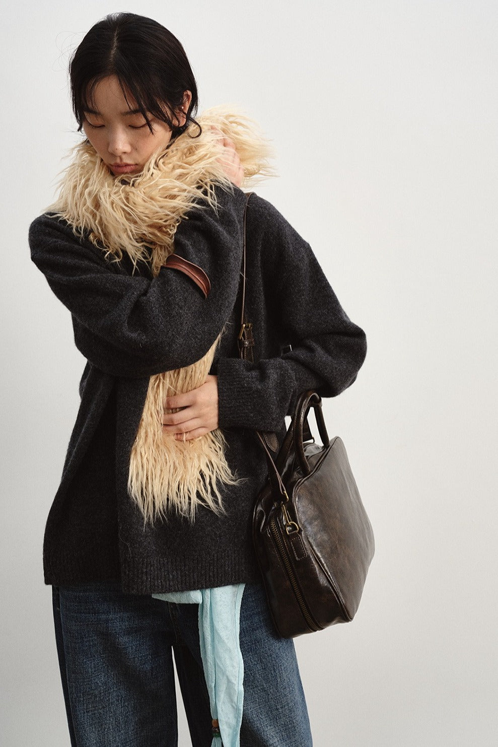 100% wool soft touch warm sweater | 4 color