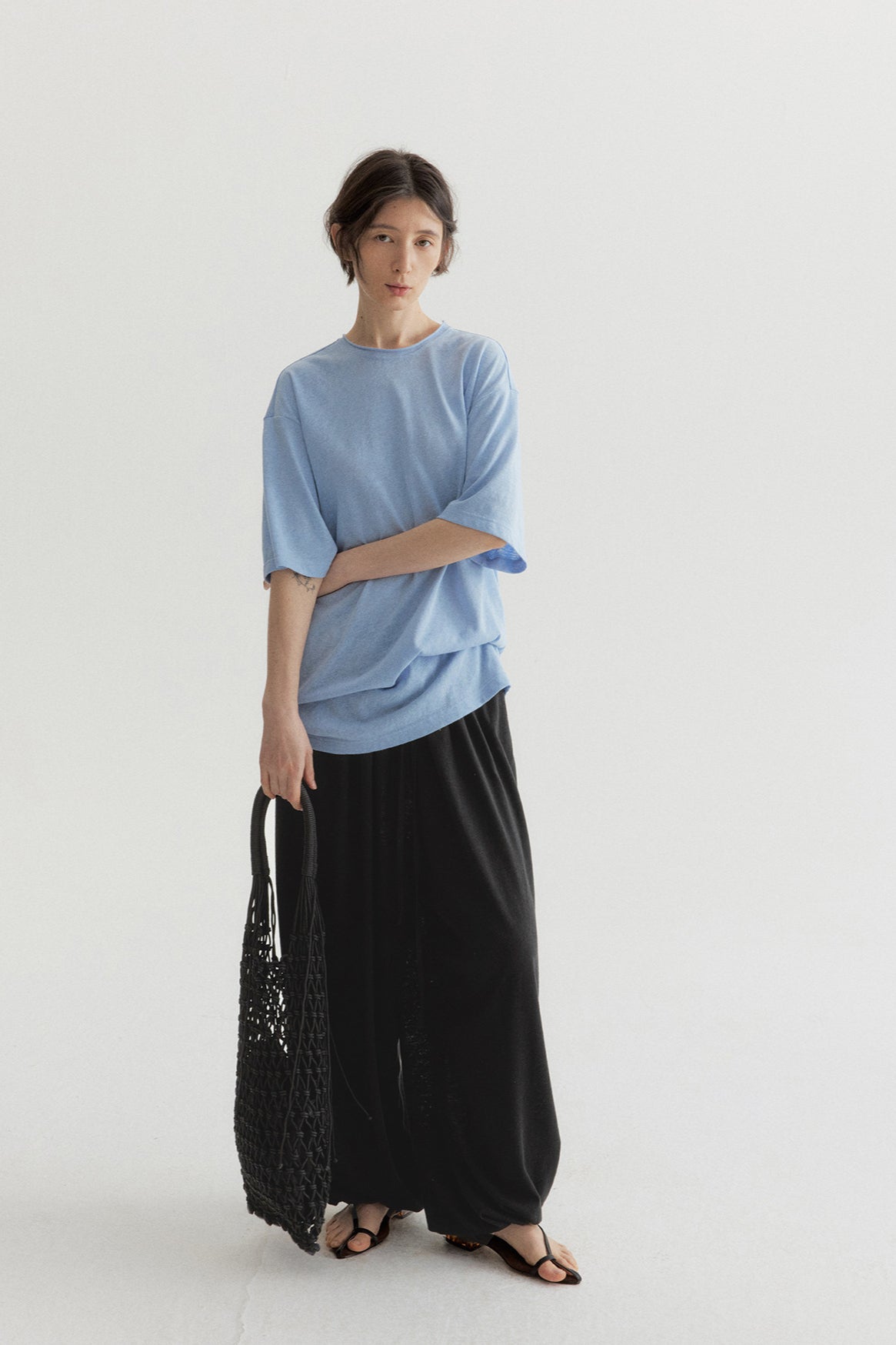 Cotton blend relaxed-fit comfortable pants | 5 color