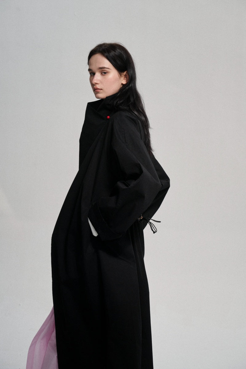 Gabardina de silueta estructurada 100% algodón | 2 colores