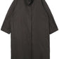Minimalist style drape trench coat | 2 color