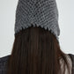 Retro style snowflake cutout pattern knit hat | 3 color