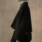 Wool-alpaca structured fit cropped jacket | 4 color