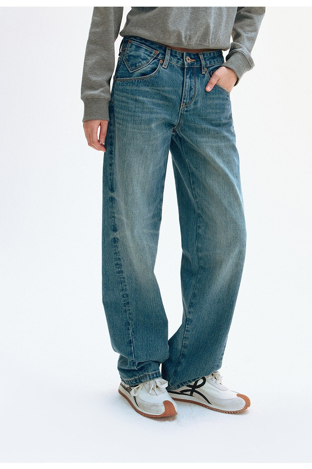 Everyday denim style - wide-leg jeans | 2 color