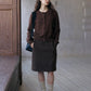 100% wool classic round neck cardigan | 4 color