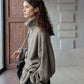 100% wool loose-fit high neck sweater
