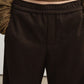 Relaxed-fit banana shaped sweat pants | 3 color