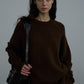 Timeless basic wool blend loose fit sweater | 3 color