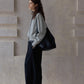 100% wool classic round neck cardigan | 5 color
