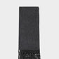 Cotton blend wool cozy fringed scarf | 4 color