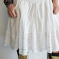 100% cotton pleated skirt with lining | 3 color