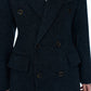 Hourglass-sculpted 100% wool coat | 3 color