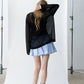 Cotton blend cute mini skirt pants | 4 color