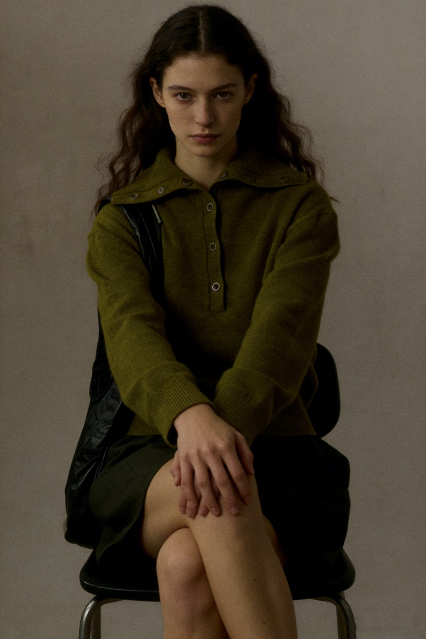 100% wool turtleneck warm sweater | 2 color