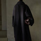 100% wool languid robe style double-faced overcoat | 5 color