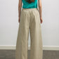 100% cotton wide-leg scythe-shape corduroy pants | 5 color
