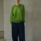 Wool blend classic round neck sweater | 6 color