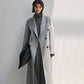 100% wool straight waisted silhouette versatile coat | 5 color