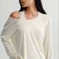 High elastic modal blend relaxed fit sling and t-shirt set | 3 color