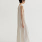 Lyocell blend voluminous airy maxi sleeveless dress | 4 color