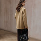 100% wool structured minimalist design jacket | 2 color