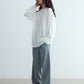 Cotton blend oversized T-shirt | 4 color