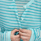 Lightweight sheer striped cardigan | 3 color