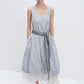 Cotton blend layered effect cloud-like dress | 3 color