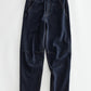 100% cotton adjustable back waist silhouetted jeans | 2 color