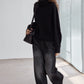 100% wool high neck soft sweater | 3 color