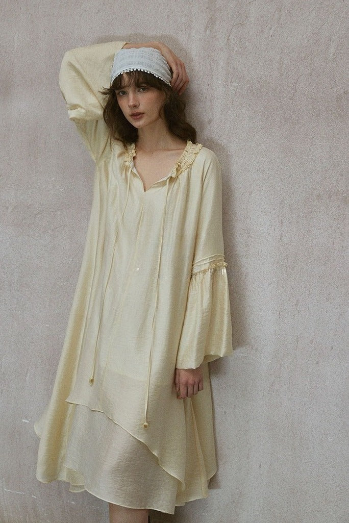 Wander | Vestido bohemio de capas | 2 colores