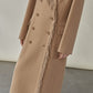 100 wool waistband tassel coat | 3 color