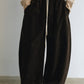 100% cotton ultra-loose fit banana shape corduroy pants | 5 color
