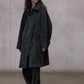 Cotton blend relaxed-fit corduroy coat | 2 color