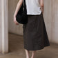 100% cotton fluttering panels skirt | 3 color