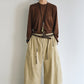 100% cotton ultra-loose fit banana shape corduroy pants | 5 color